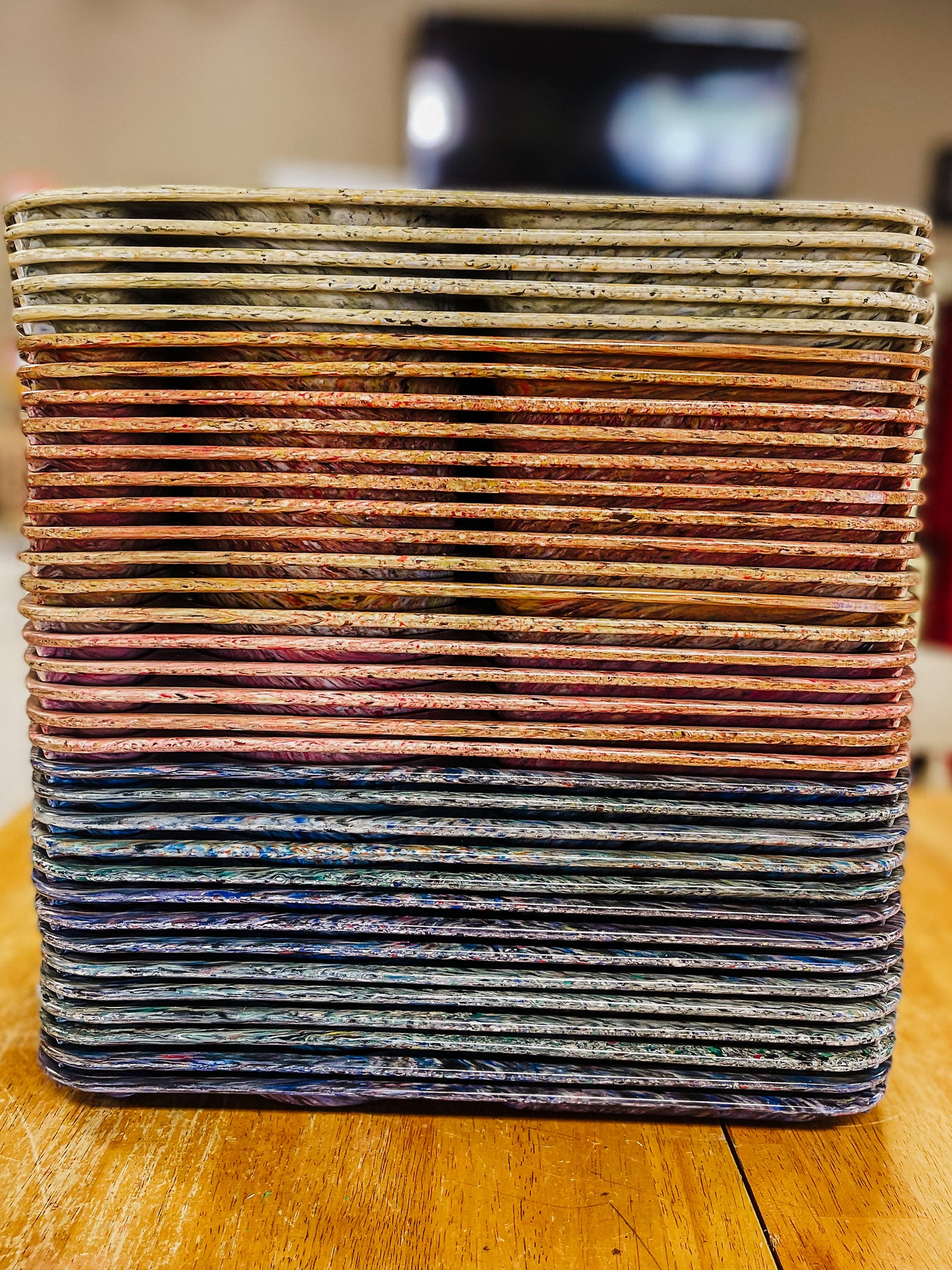 Vintage Lunch Trays for Paper Piecing and Crafting